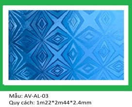 TẤM PVC PHỦ NHÔM 03